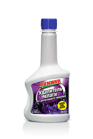 Добавка удалитель влаги для дизельных двигателей Diesel Fuel Dryer (RUNWAY)