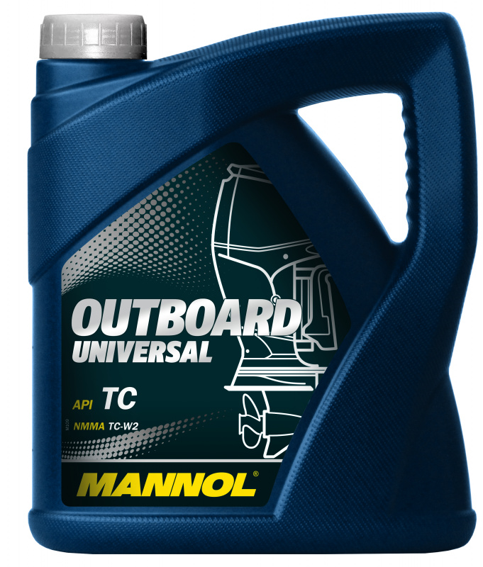 Моторное масло Mannol Outboard Universal 5W30 4л