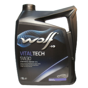 Моторное масло Wolf VitalTech 5W30 5 л
