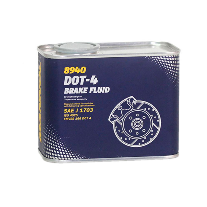 Тормозная жидкость MANNOL 8940 DOT-4