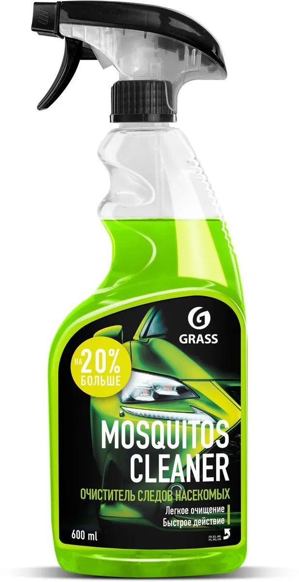 Очиститель Кузова 600мл - Mosquitos Cleaner , Триггер-Спрей GraSS арт. 110372