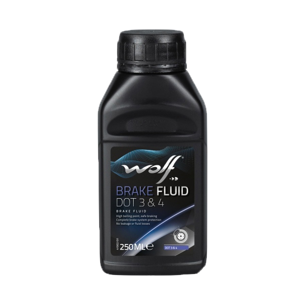 Тормозная жидкость wolf 1047754 DOT-4