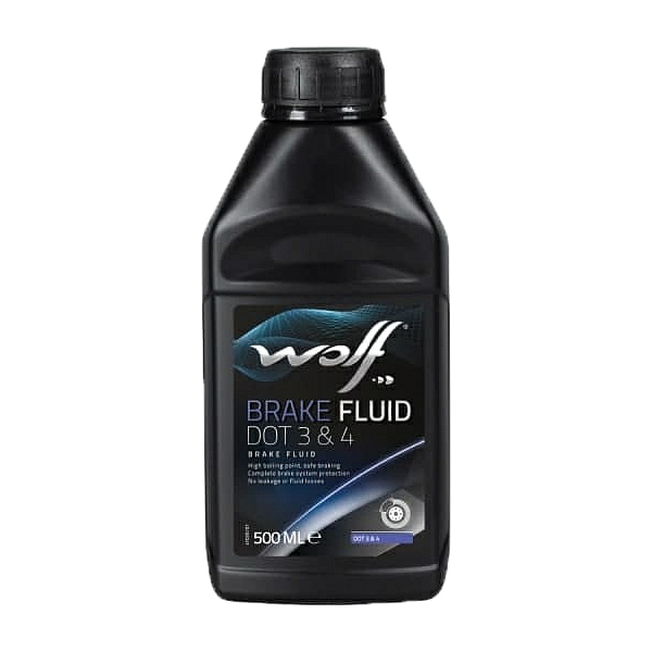 Тормозная жидкость wolf 1047756 DOT-4