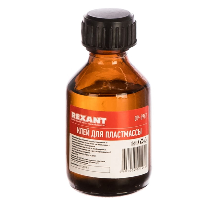 Клей дихлорэтановый 30мл для пластмассы REXANT