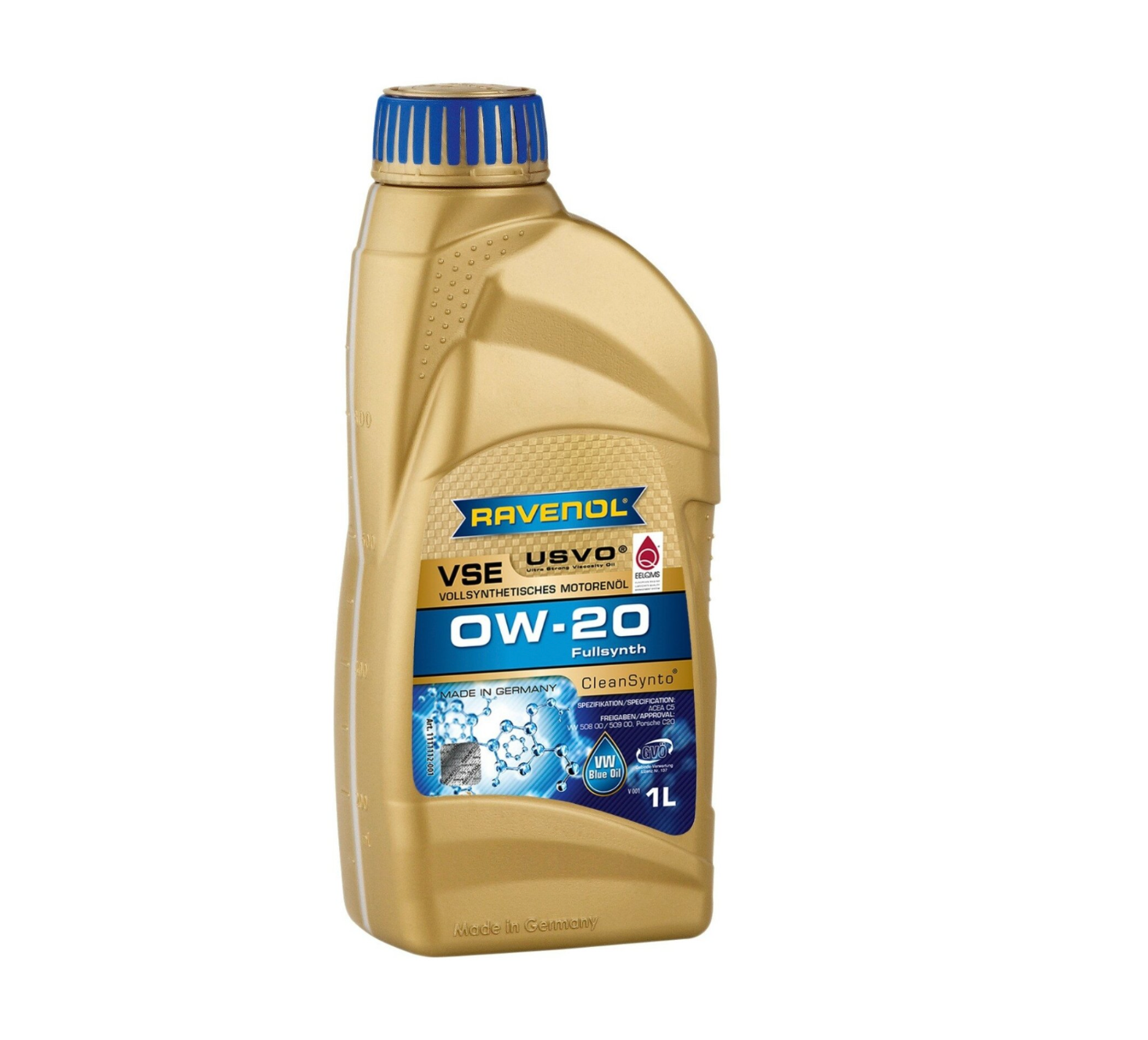 Моторное масло Ravenol VSH SAE 0W20 1л