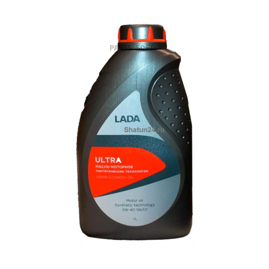 Моторное масло LADA синтетическое ULTRA 5W40 SN/CF 1л