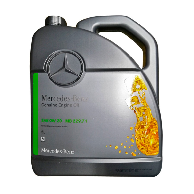 Моторное масло Mercedes-Benz синтетическое MB 229.71 0W20 5л