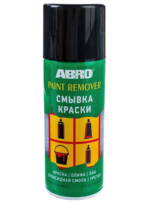 ABRO Смывка краски аэрозоль  PR-600-R (340 мл.-283гр.)