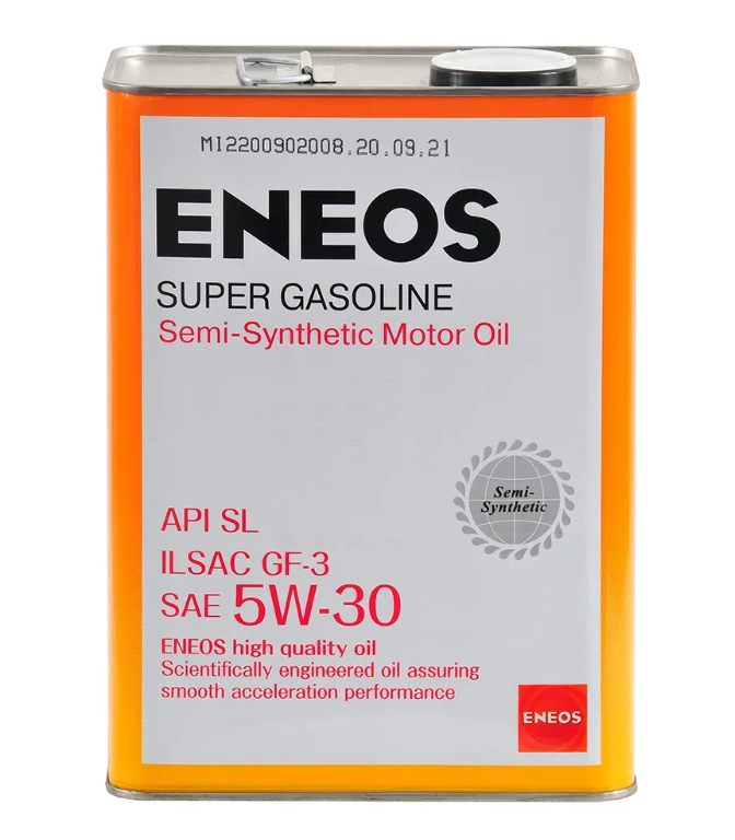 Масло Eneos 5/30 Sl П/Синтетическое 4 Л ENEOS арт. 1361