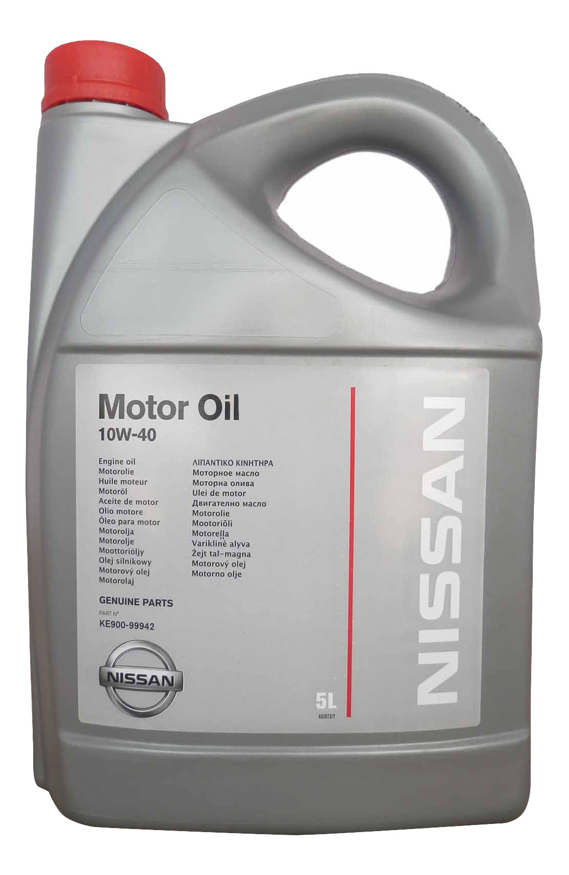 Моторное масло Nissan 10W40 Api Sl/Cf 5л