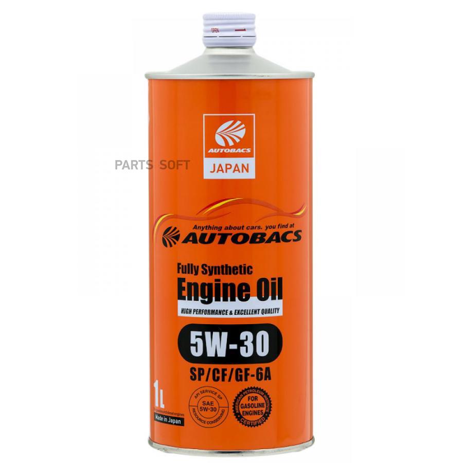 AUTOBACS A00032237 Масло моторное Fully Synthetic 5W-30 SP/CF/GF-6 1L
