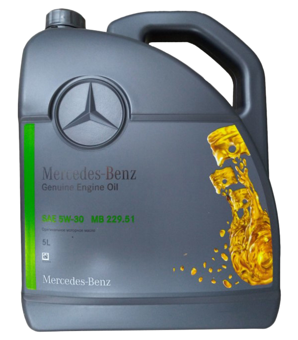 Моторное масло Mercedes-Benz PkW Motorenol синтетическое Eu Mb 229.51 5W30 1л