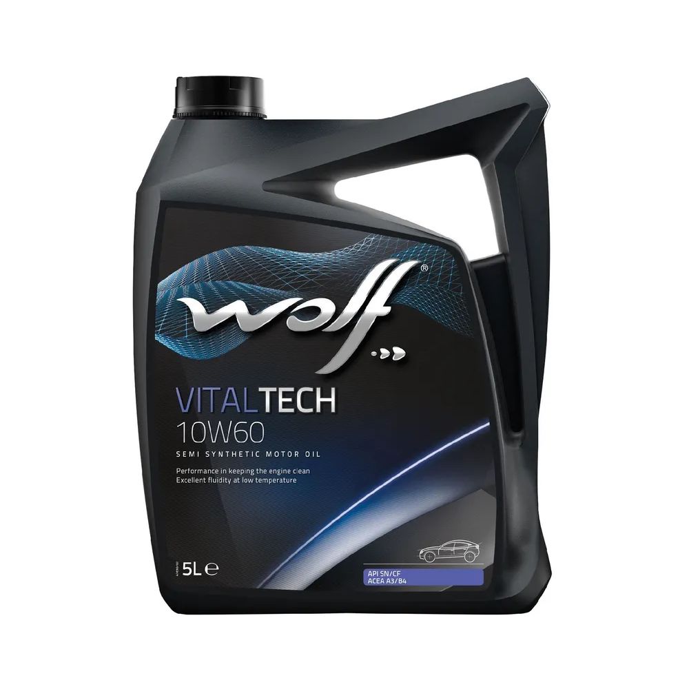 Wolf Масло Моторное Vitaltech 10W60 5L