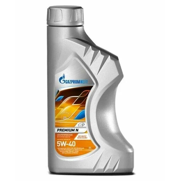 Моторное масло Gazpromneft Premium N 5W40 1л