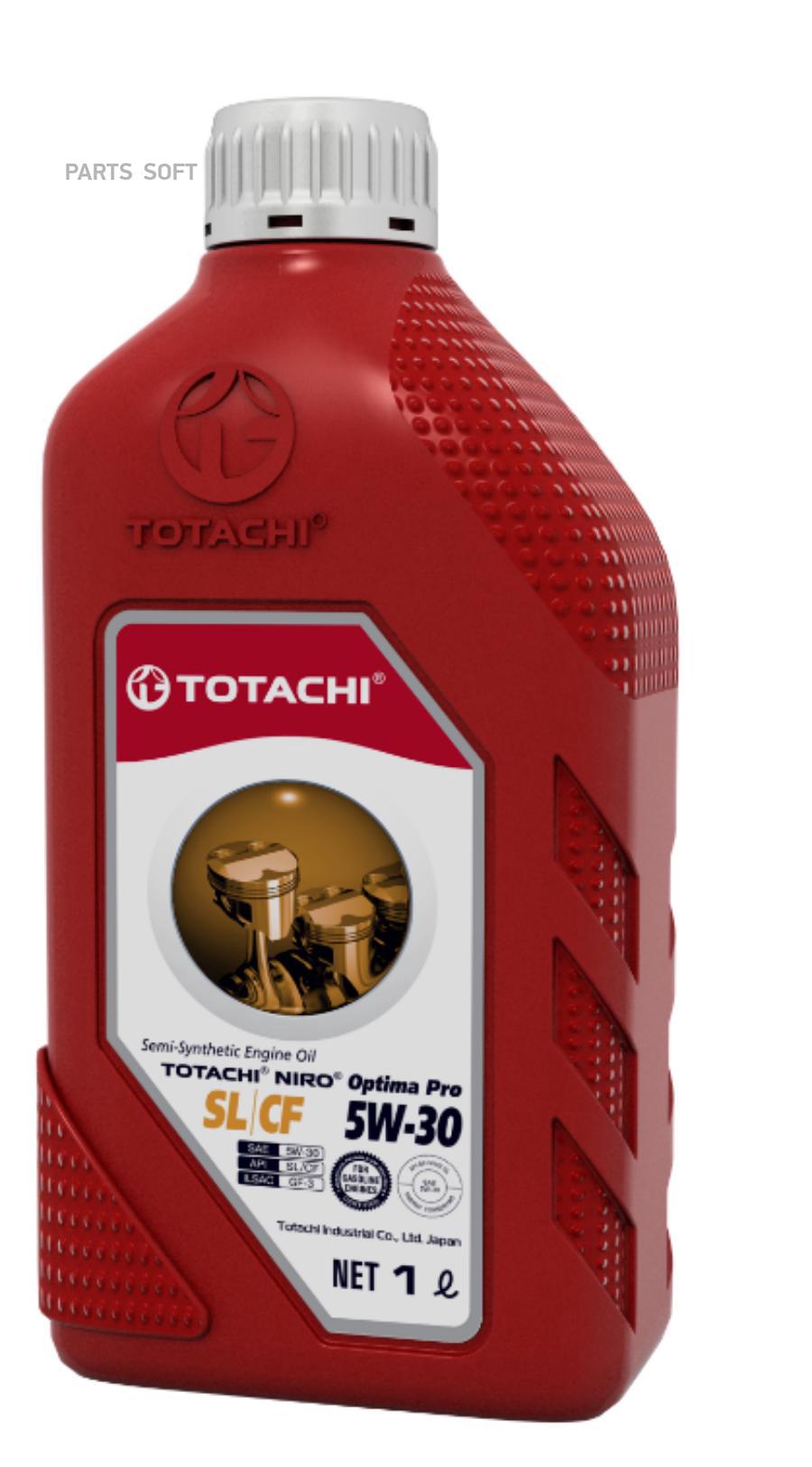 TOTACHI Масло Totachi Niro 5W30 Optima Pro Api Sl/Cf 1Л П/С