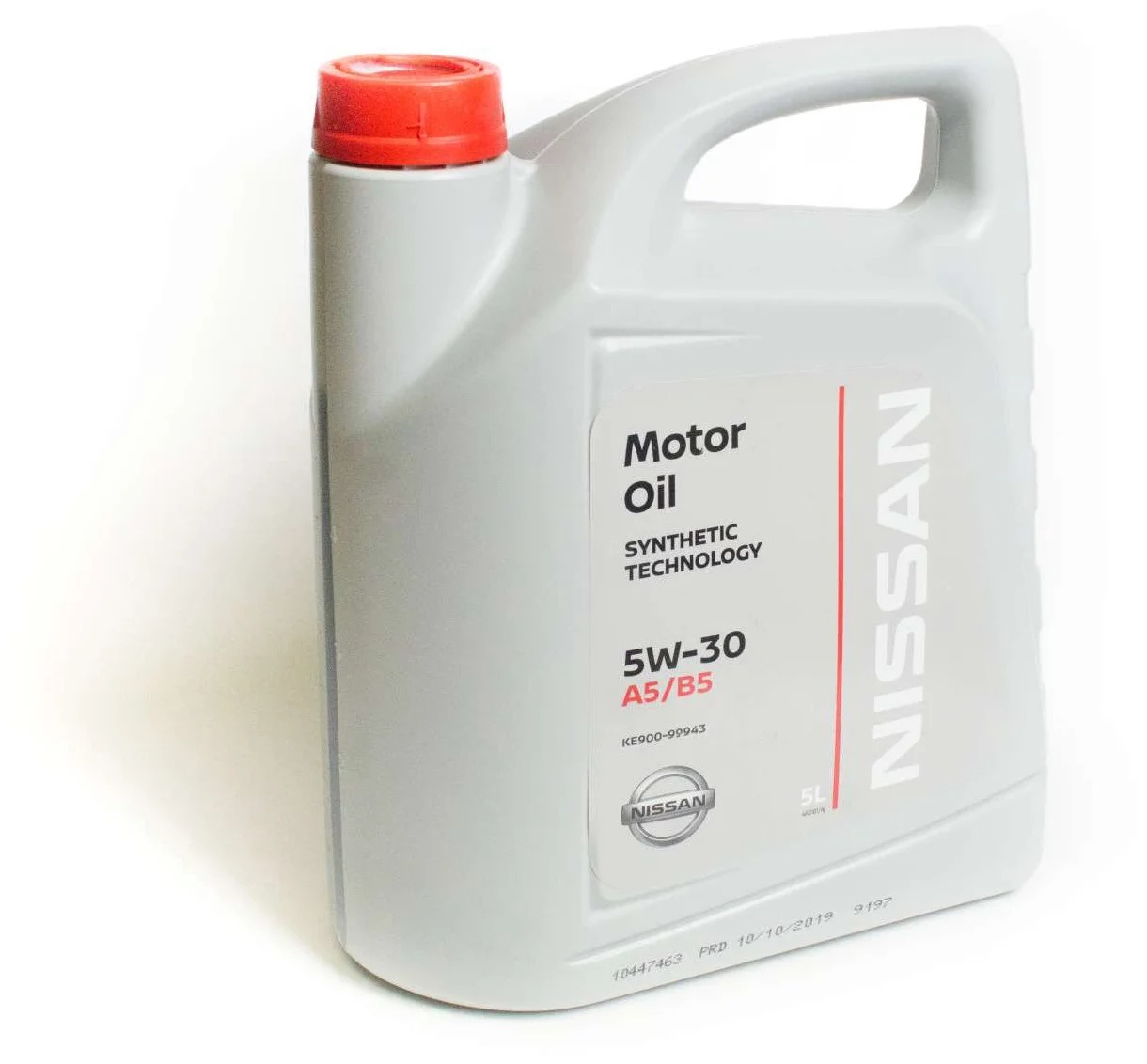 Моторное масло Nissan синтетическое 5w30 Api Sl/Cf Acea А5/В5 5л