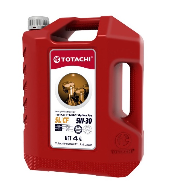 Моторное масло Totachi полусинтетическое Niro Optima Pro Semi-Synthetic 5w30 Sl/Cf 4л