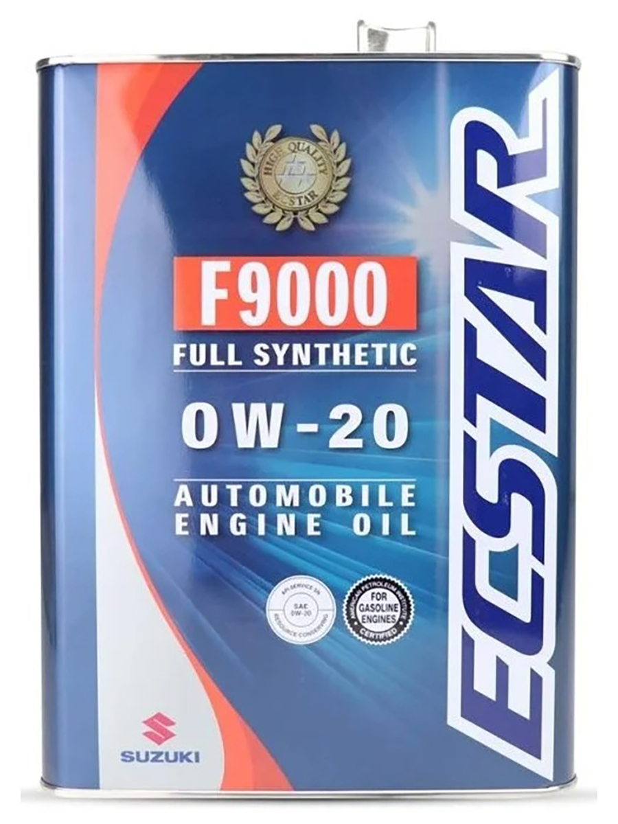 Моторное масло Suzuki синтетическое 0w20 Api Sm Ilsac Gf-4 4л