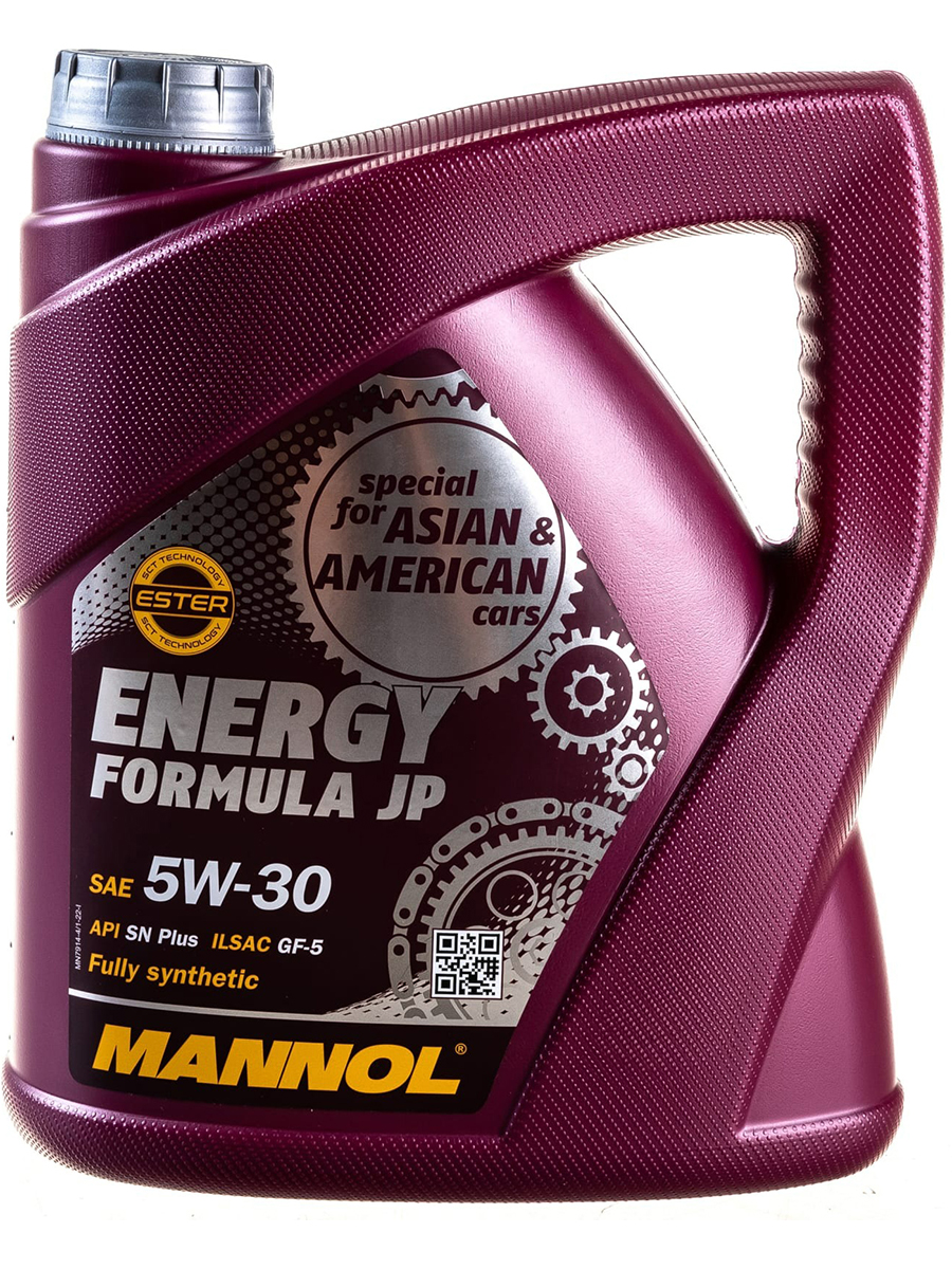 Моторное масло Mannol Energy Formula Jp 5w30 4л