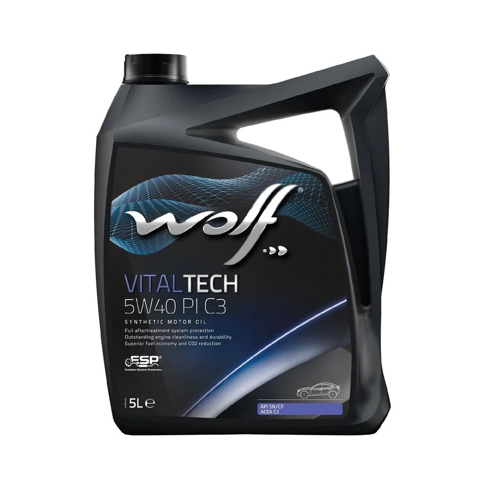 Wolf Масло Моторное Vitaltech 5W40 Pi C3 5L