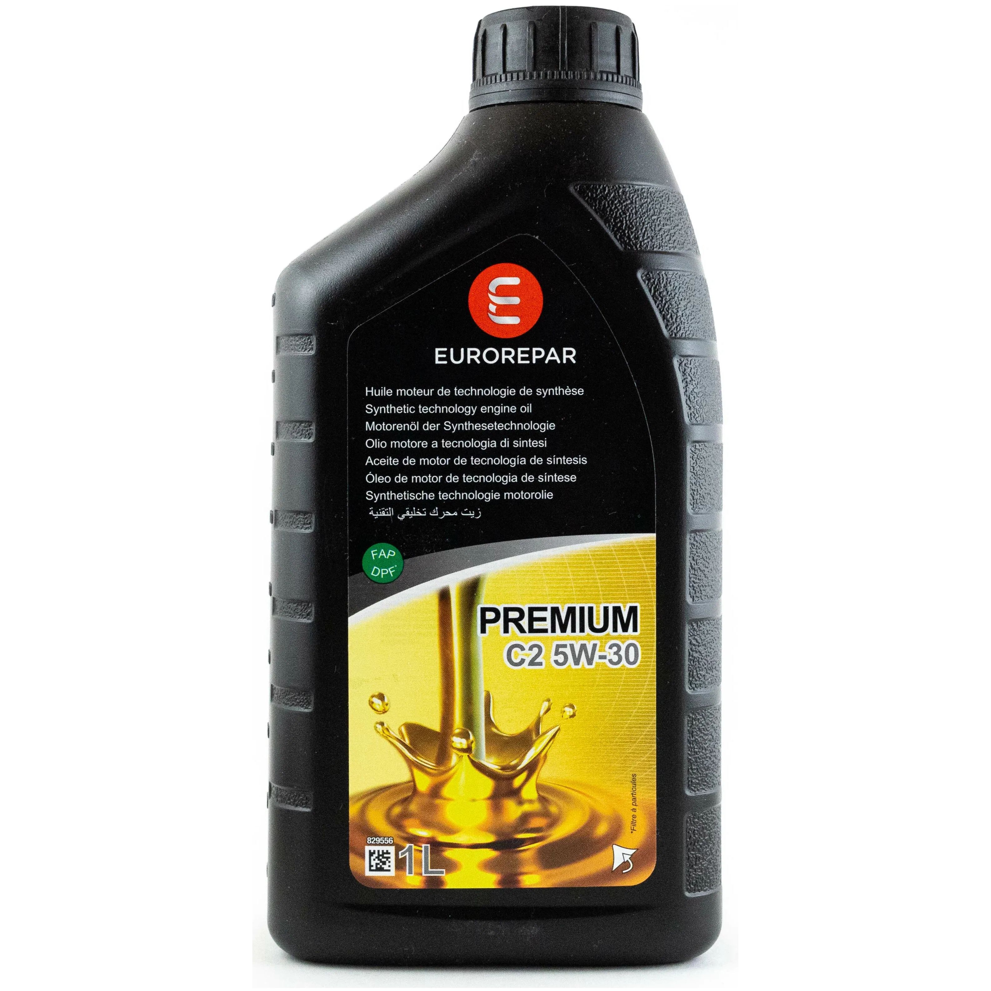 Моторное масло Eurorepar синтетическое Premium C2 5W30 1л