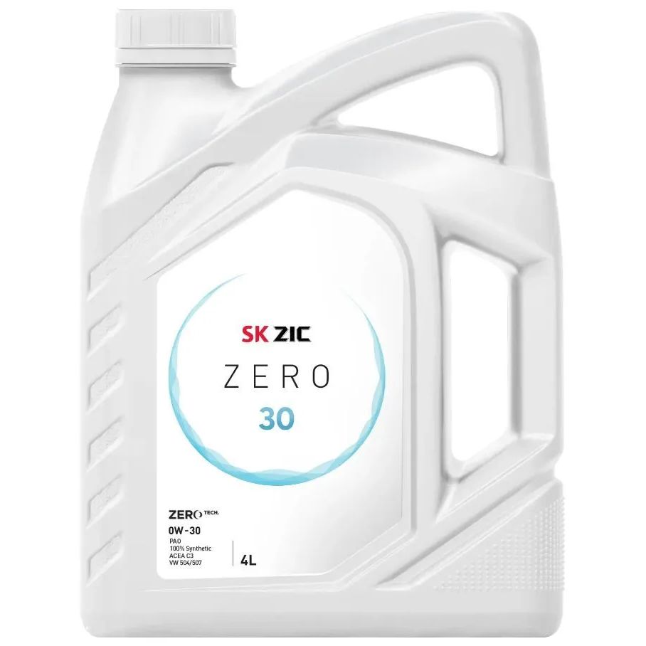 Zic Масло Моторное Zic Zero 30 0W-30 Синтетическое 4 Л 162676