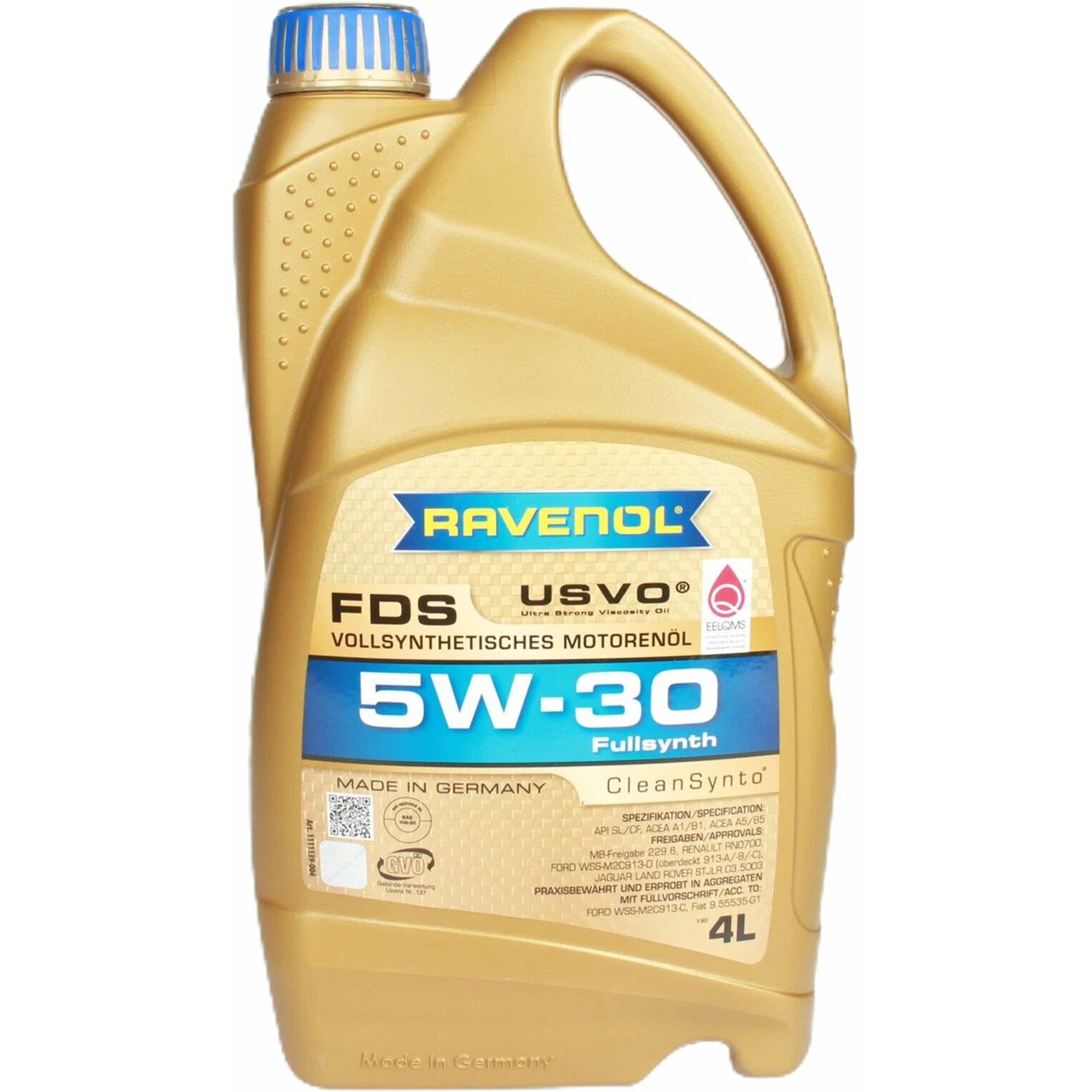 Моторное масло Ravenol 5W30 4л RAVENOL - 1