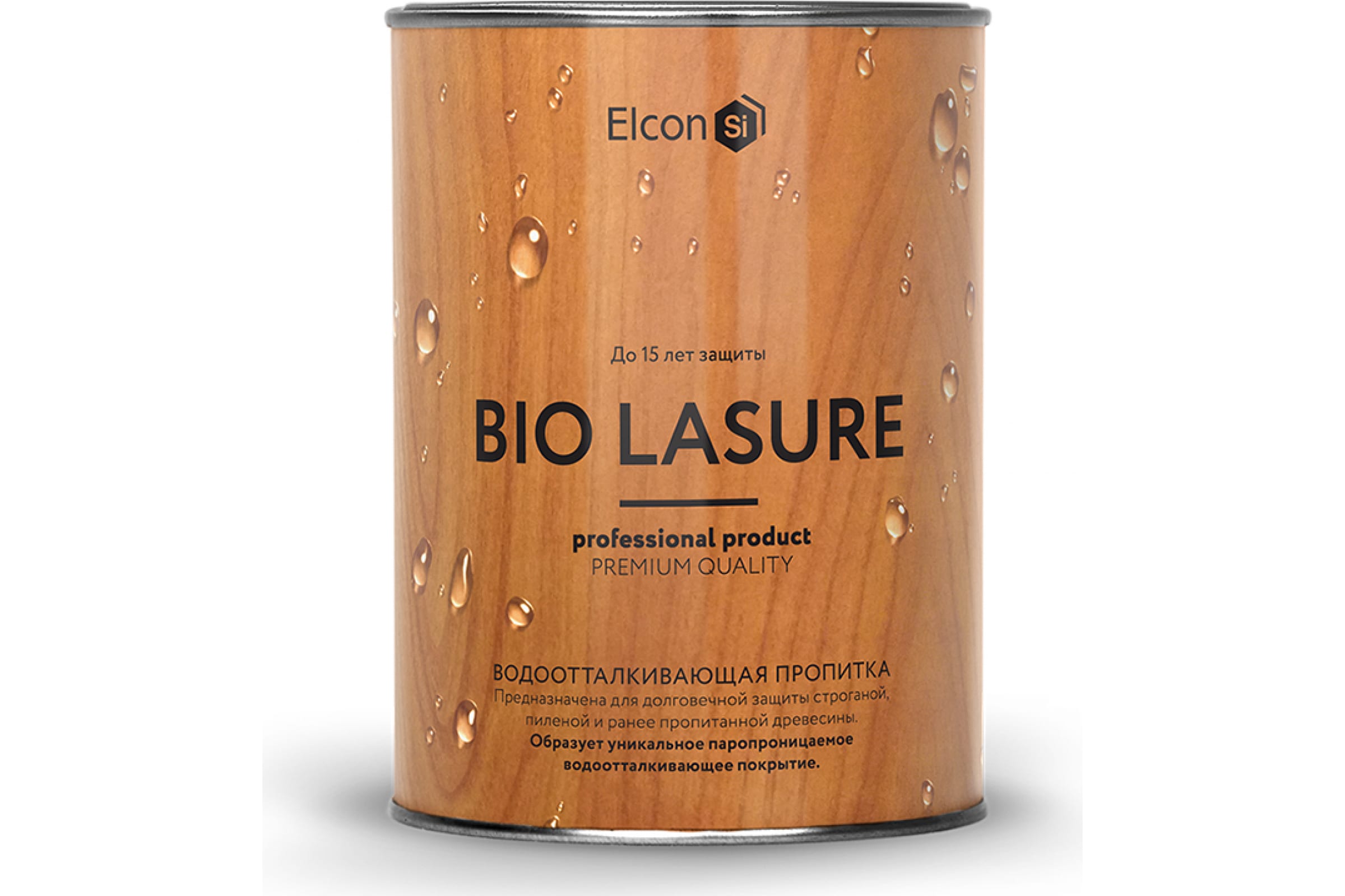 Антисептик для дерева Elcon Bio Lasure для дерева (каштан; 0.9 л) 00-00461940