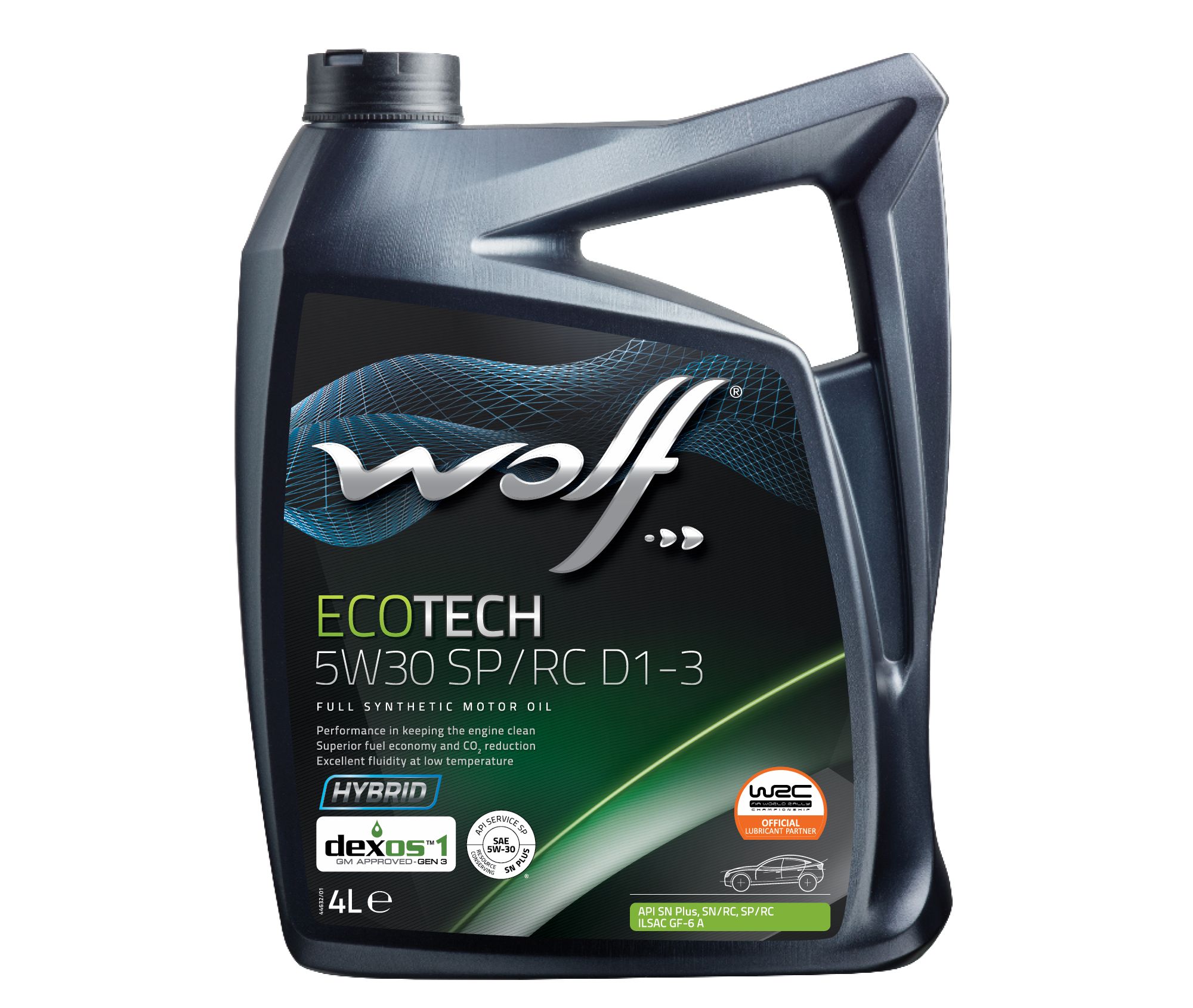 Wolf Масло Моторное Ecotech 0w30 C3 Fe 20l Bmw Longlife-04 Level, Fiat 9.55535-Ds1, Fiat 9