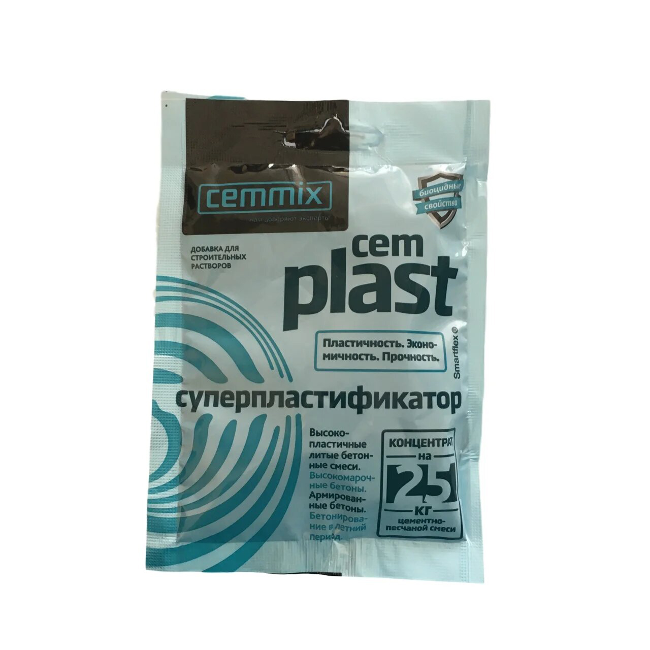 ПЛАСТИФИКАТОР "CEMPLAST"   50 МЛ (КОНЦЕНТР. САШЕ) (40) "CEMMIX"