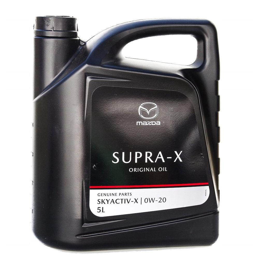 Моторное масло Mazda синтетическое Supra-X 0W20 Api Sn, Ilsac Gf-5 5л