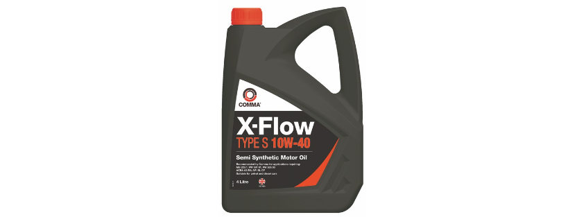 Моторное масло Comma полусинтетическое 10W40 X-FloW Type S 4л