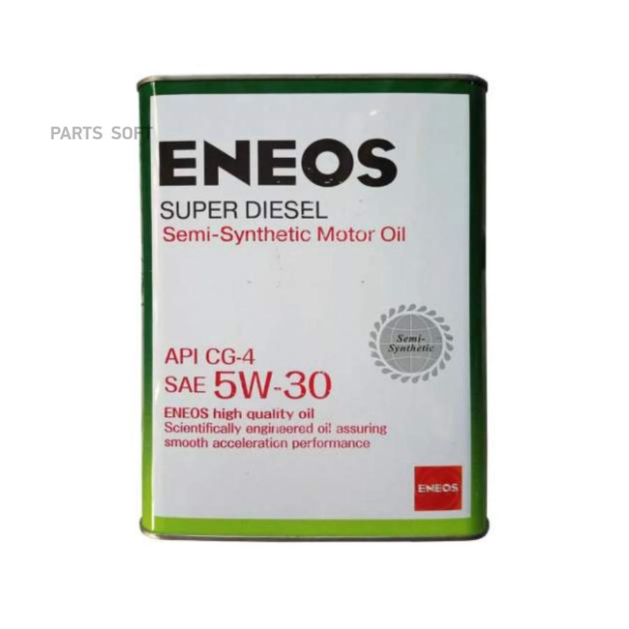ENEOS Diesel SUPER 5W30 CG-4 полусинтетика 4л (1/6)