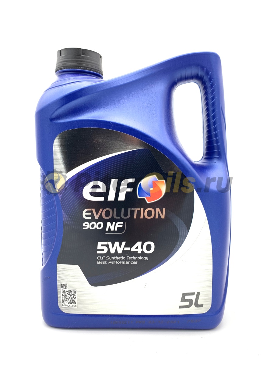 Моторное масло ELF Evolution 900 NF 5W40 5л