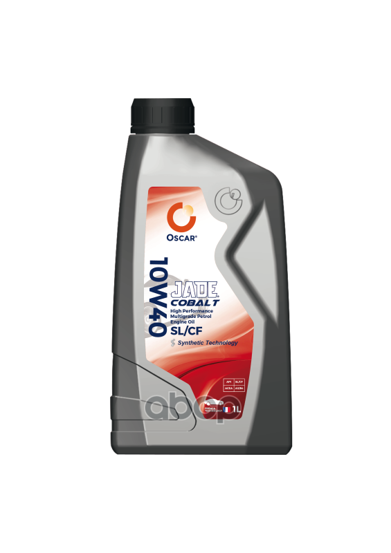 Моторное масло Oscar полусинтетическое Jade Cobalt 10w40 1л