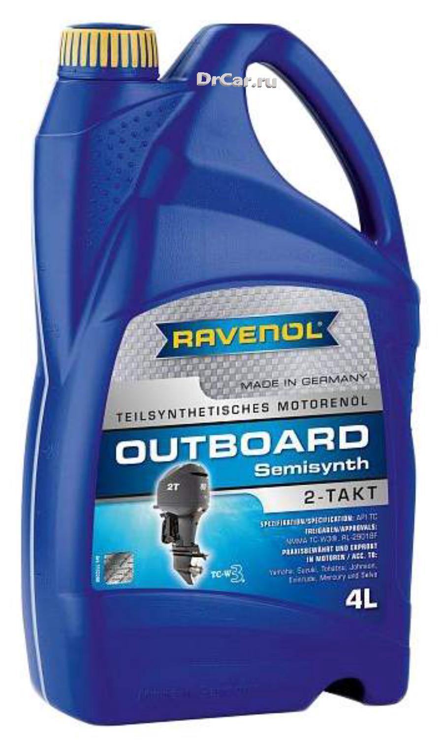 Моторное масло Ravenol 2т 4л RAVENOL - 1