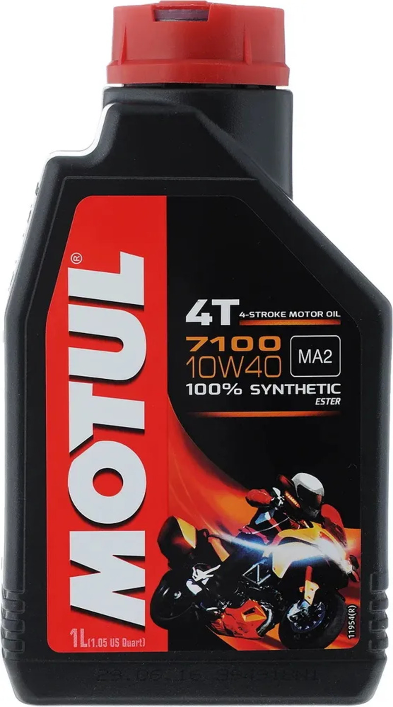 Моторное масло MOTUL синтетическое 7100 4T 10W40 1л MOTUL - 1