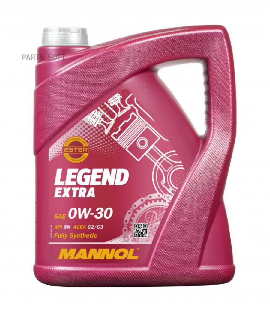 Моторное масло Mannol Legend Extra 0W30 API SN ACEA C2/C3 5л