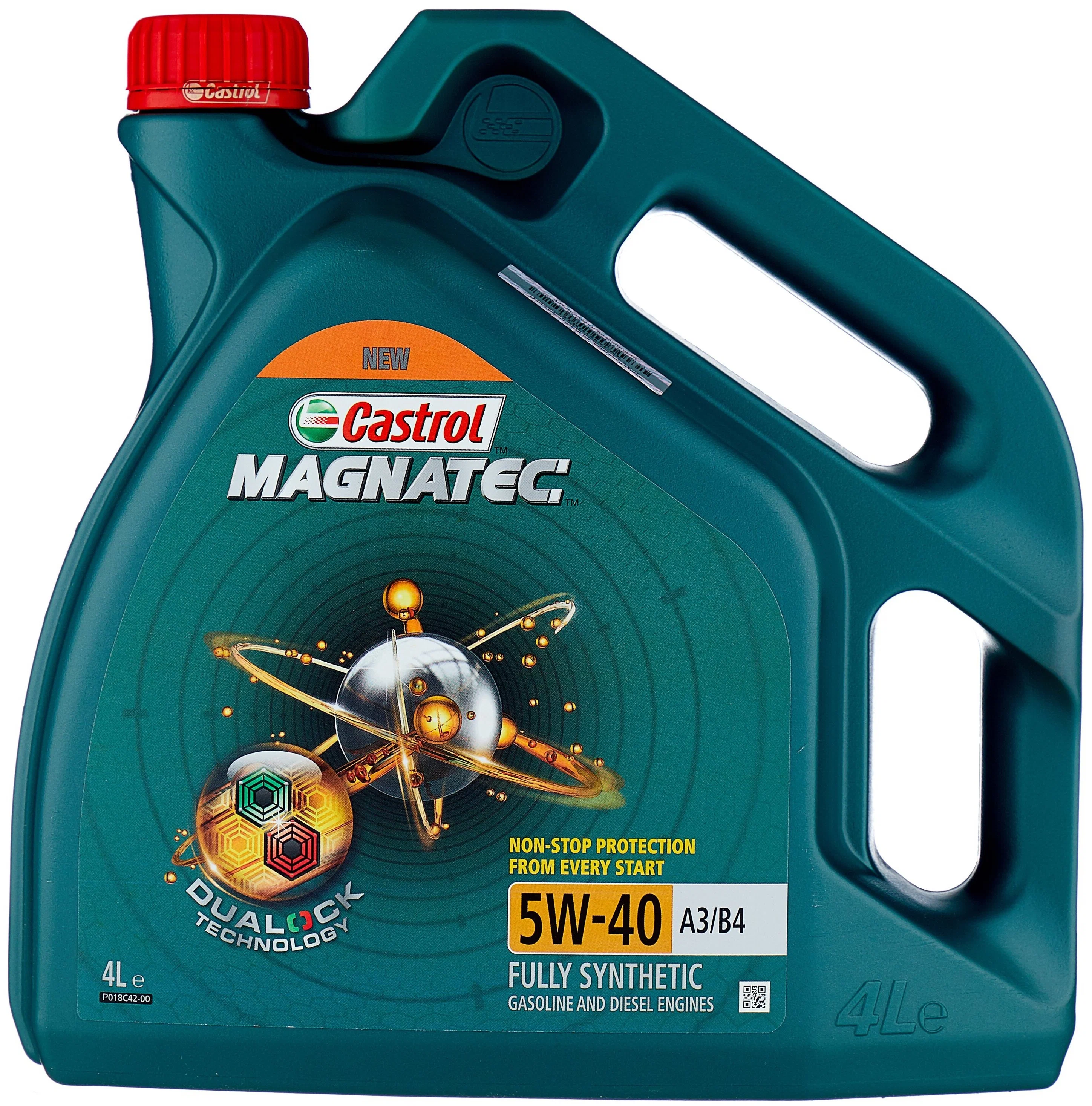 Моторное масло Castrol Magnatec A3/B4 5W40 4X4л