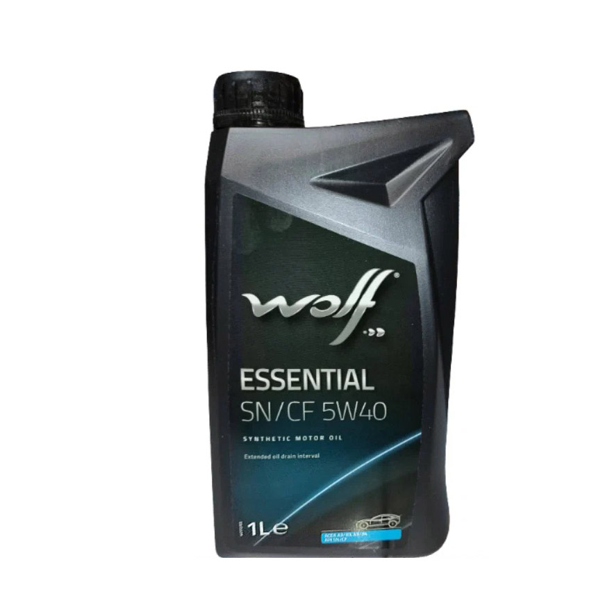 Моторное масло Essential Sn/Cf 5W40 1L 1Шт Wolf 8331688