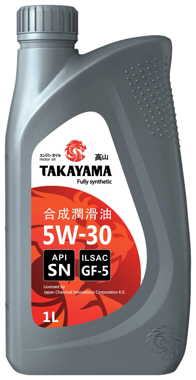 Моторное масло TAKAYAMA синтетическое SAE 5W30 ILSAC GF-5 API SN 1л