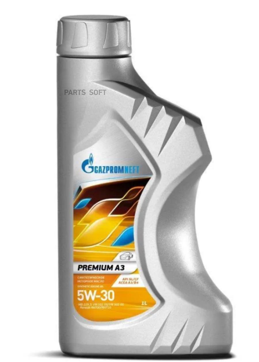 Моторное масло Gazpromneft Premium A3 5W30 1л