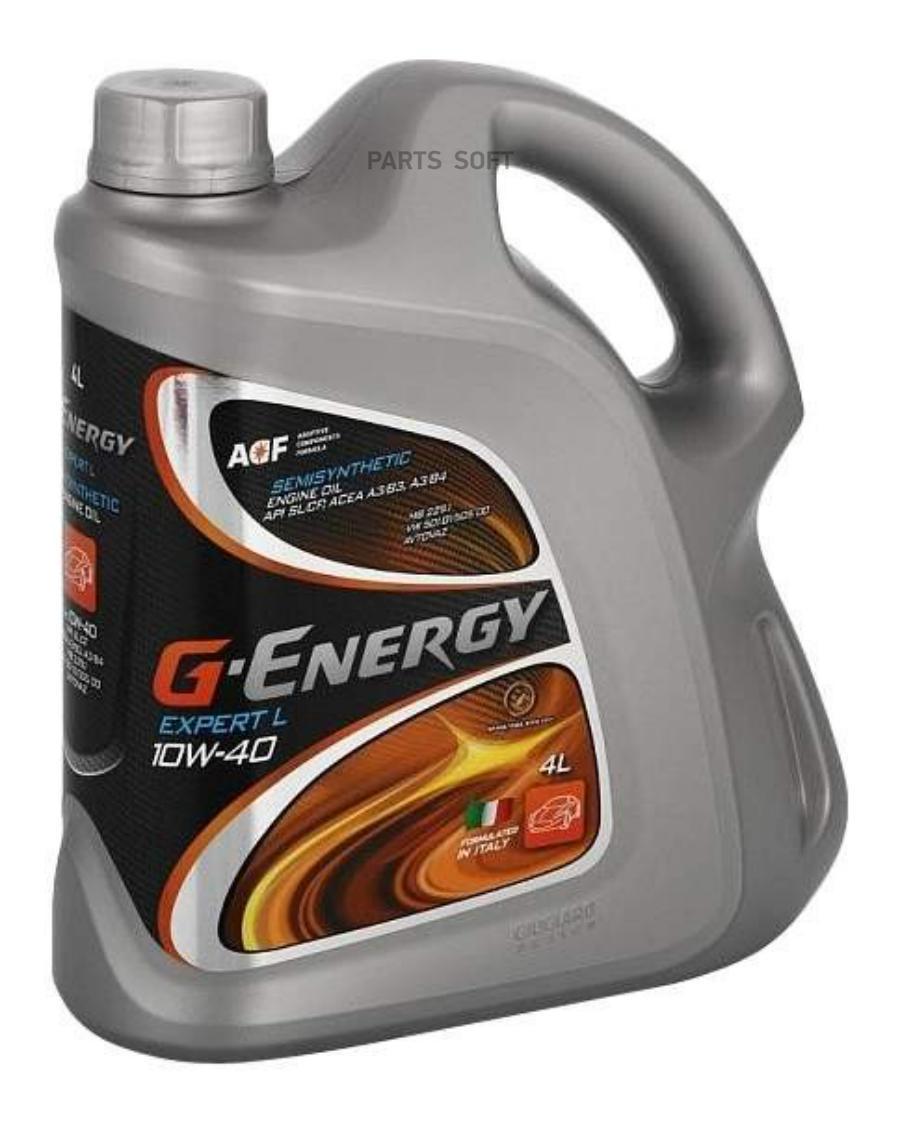 Масло g-energy 10w40 expert l api sl/cf acea a3/b3/b4 4л п/с