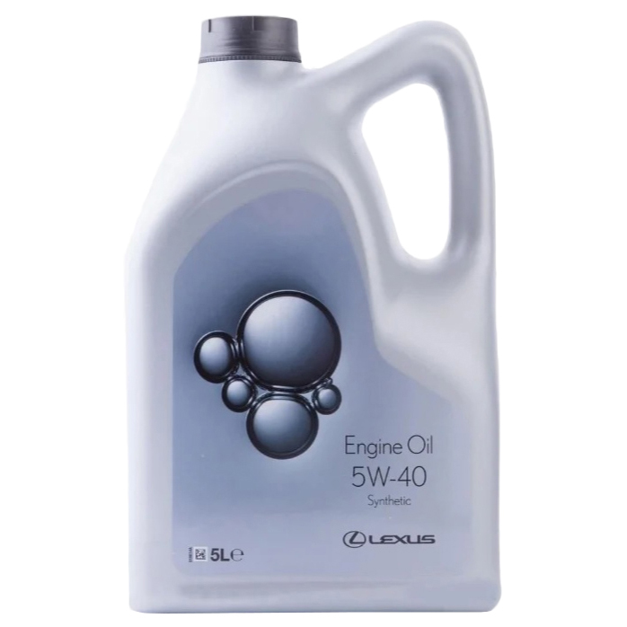 Моторное масло Toyota синтетическое lexus engine oil 5w40 5л