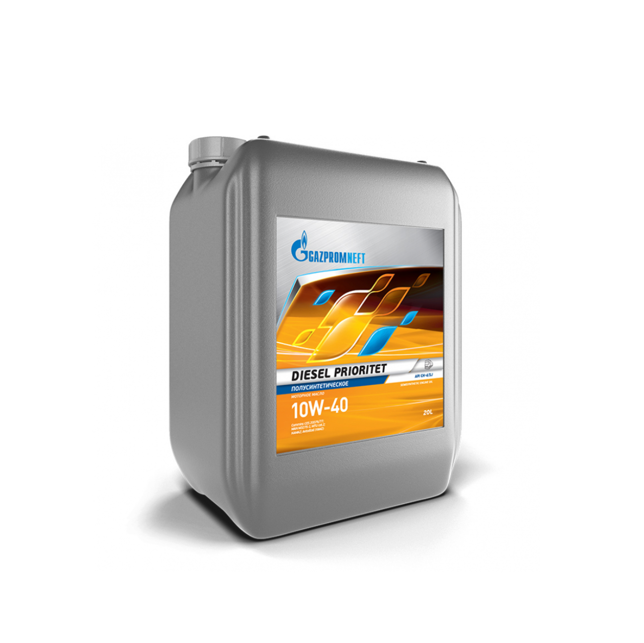 Моторное масло Gazpromneft полусинтетическое Diesel Prioritet 10W40 20л