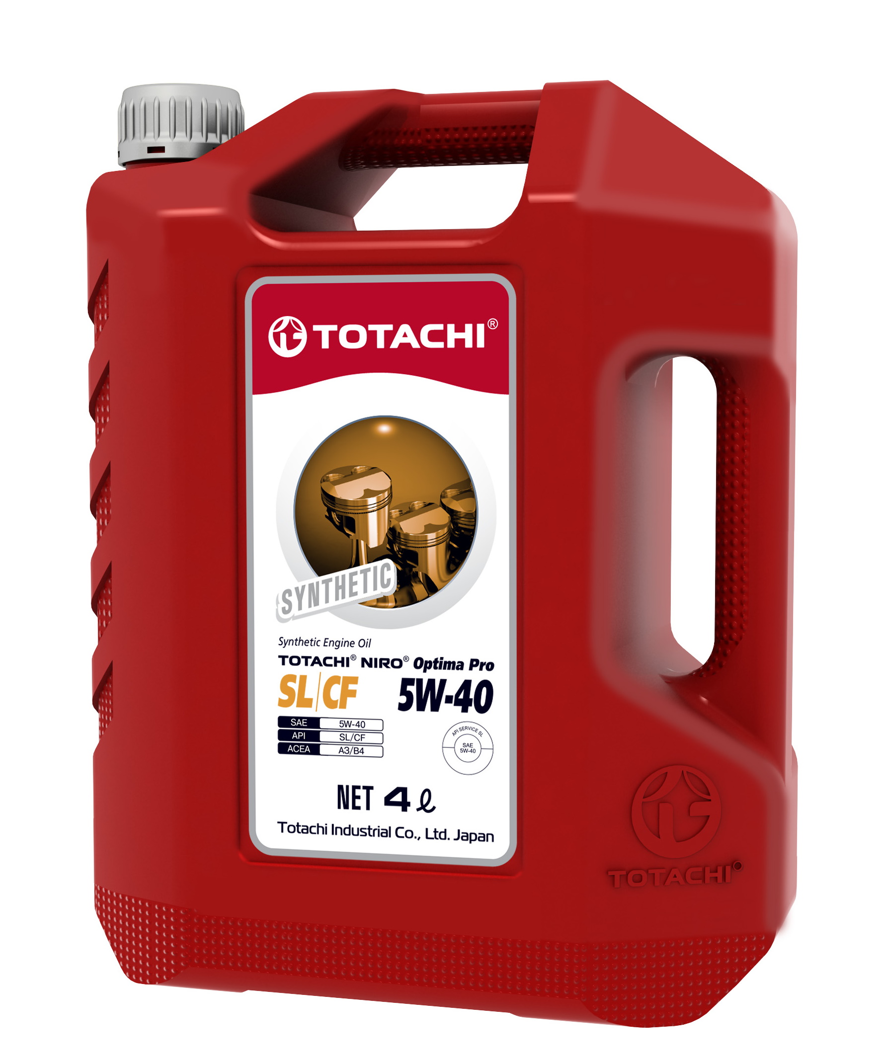 Моторное масло Totachi синтетическое NIRO Optima PRO Synthetic 5W40 4л