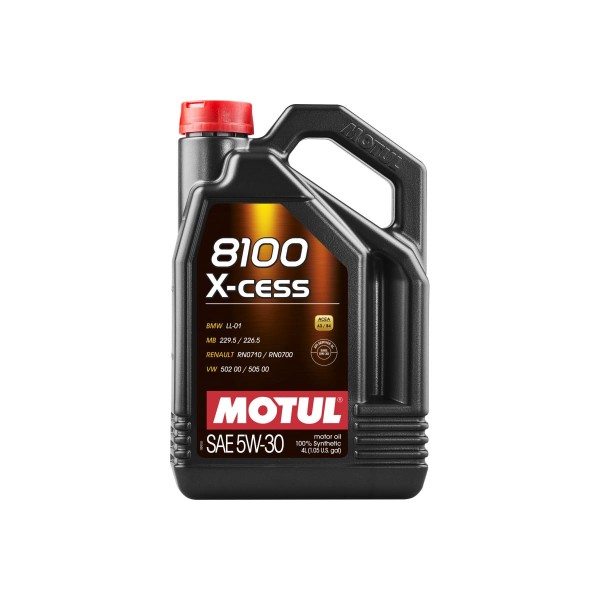 Синтетическое масло 8100 X-cess 5W30 4л MOTUL 108945