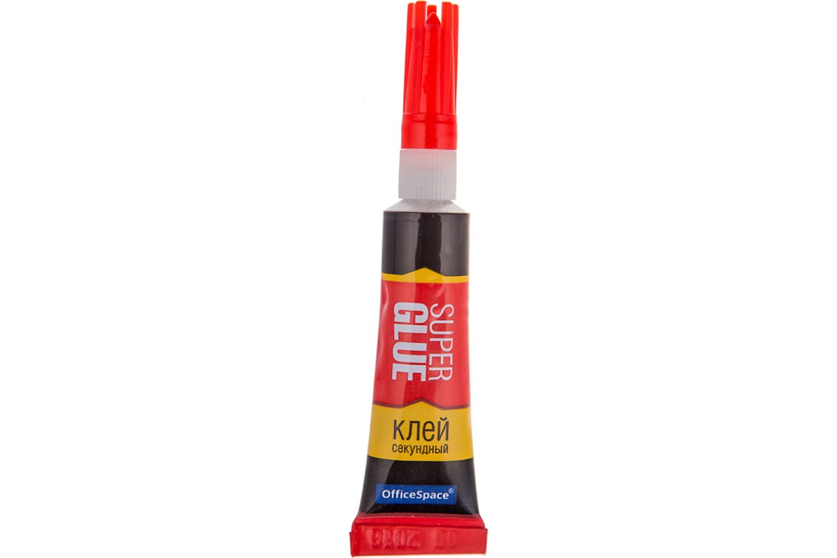 Клей секундный OfficeSpace "Super Glue", 3г, лента, (12шт.)