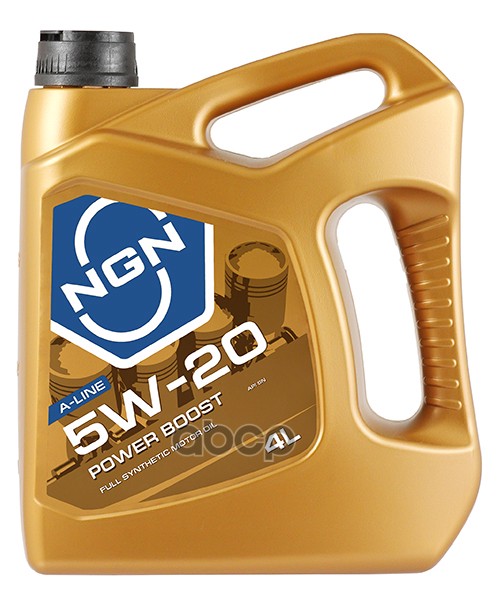 Моторное масло NGN Power Boost A-Line 5W20 1л