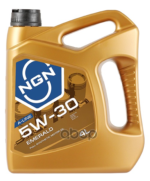 Моторное масло NGN Emerald A-Line 5W30 4л